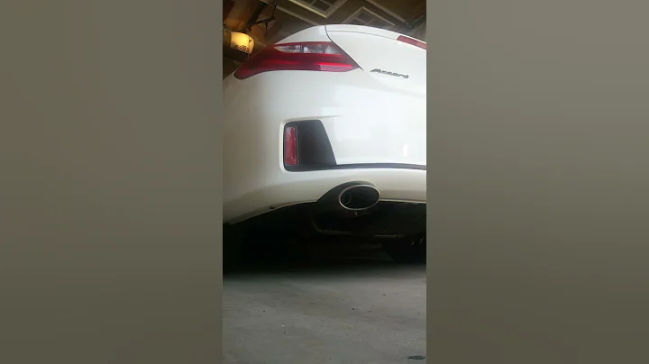 Honda Accord V6 Muffler and Resonator Delete