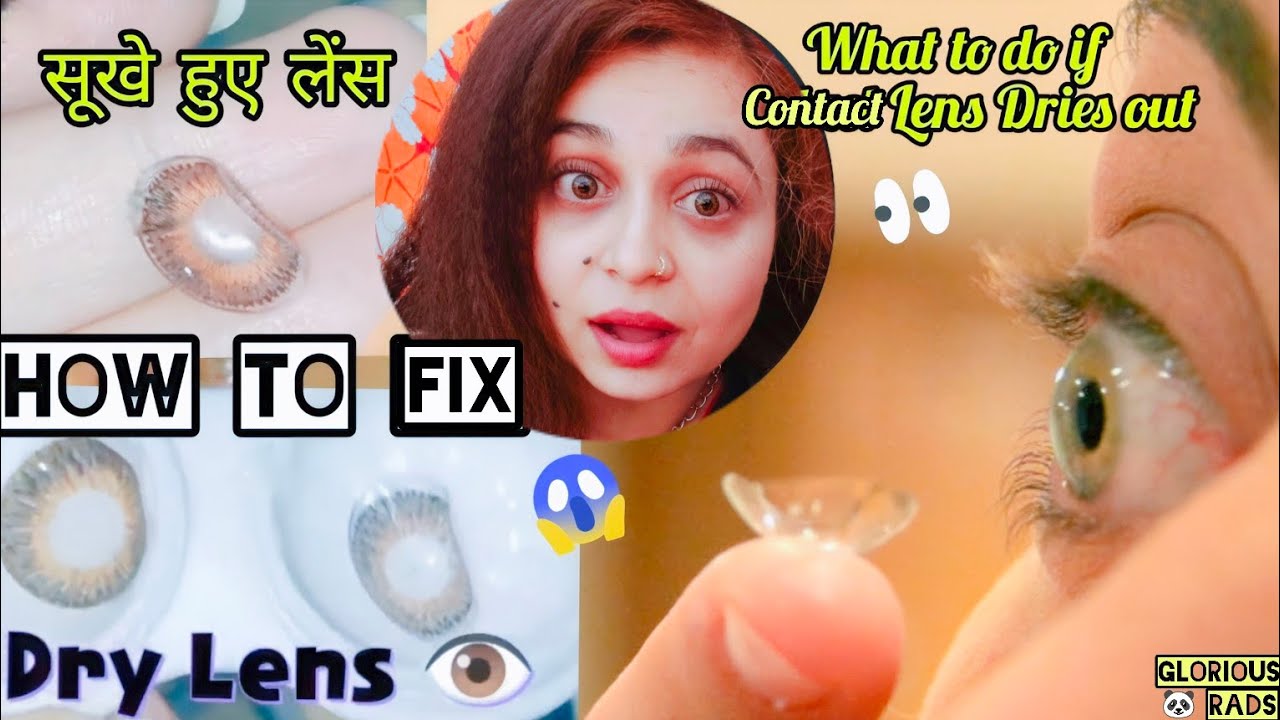 How To Fix Dry Contact Lens | सूखे लेंस को कैसे ठीक करें | Trending Lenses |  TodayTrends | LensCare