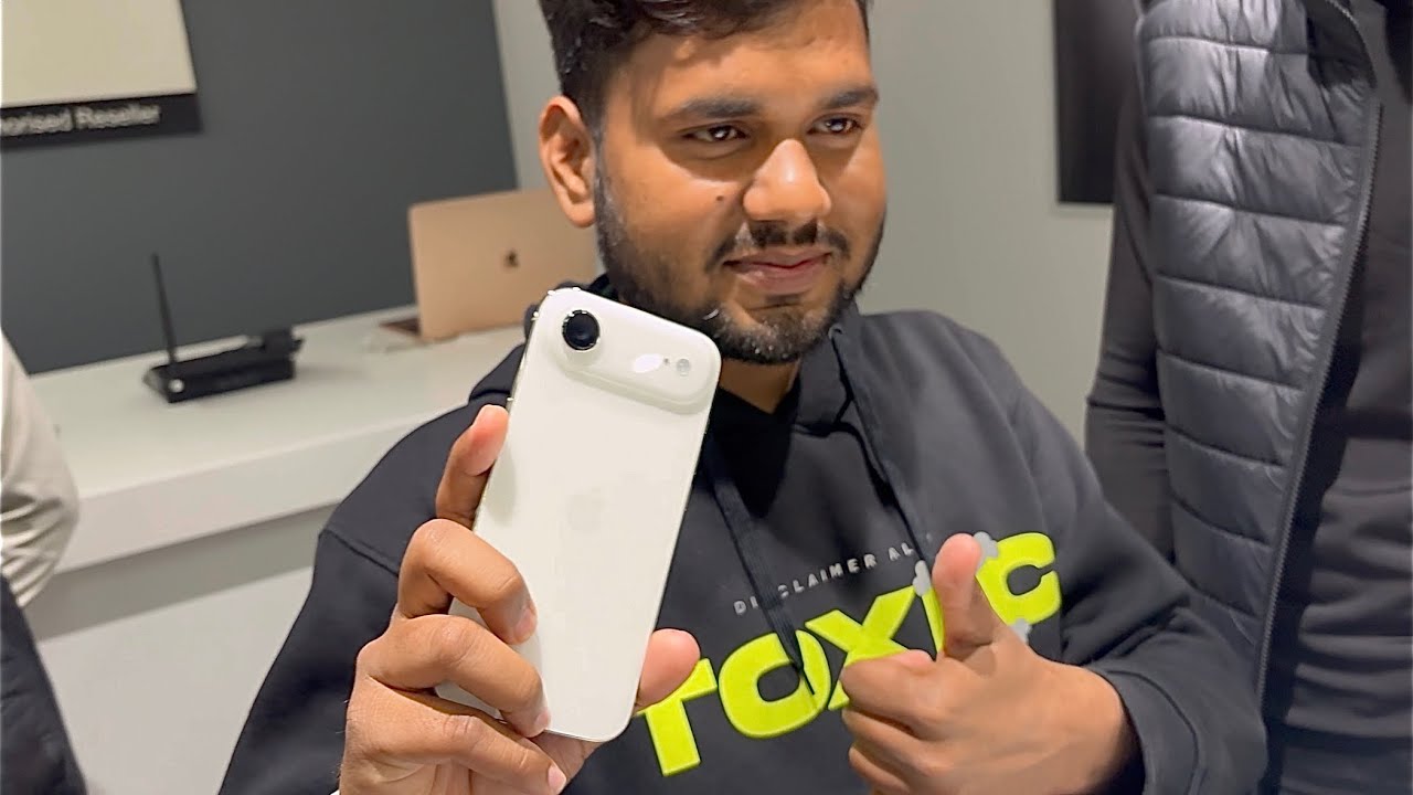 New iPhone 17 Air unboxing  😍