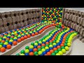 マーブルラン☆キュボロスタンダード＋DIYシーソー＋HABA＋木製レール