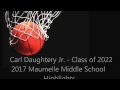 Carl Jr  - Maumelle Basketball Highlights 2017