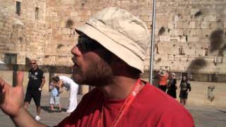 The Western Wall tour guide explains