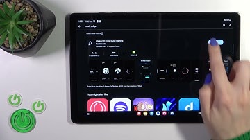 How to Turn On AOD on SAMSUNG Galaxy Tab A9+? | Muviz Edge App