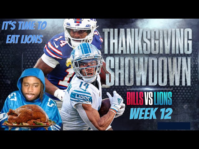 NFL Week 12 picks: Buffalo Bills-Detroit Lions Thanksgiving