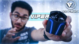 *Gaming TWS Earbuds* | Wings Viper