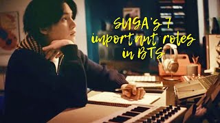 what are SUGA’s 7 important roles in BTS? #marchisyoongimonth #MinMarch