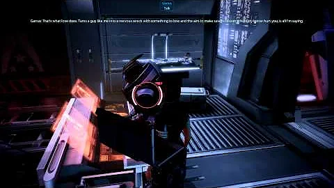 [Mass Effect 3 - Leviathan] Garrus worries about Shepard [cute]