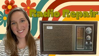 Radio Repair | 1970's Sony ICF9550W