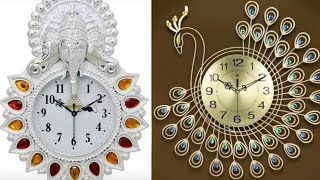 Designer Wall Clock Collection Different Wall Clock Designspeacock Wall Clock Designs