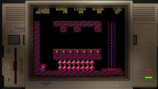 Giana Sisters Special Edition AGA (remake/hack) on Amiga 1200 + C1084S - Mega Bezel Commodore Pack