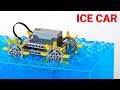 Building Smart LEGO Cars To Drive On Ice Water | JK Lego Technic