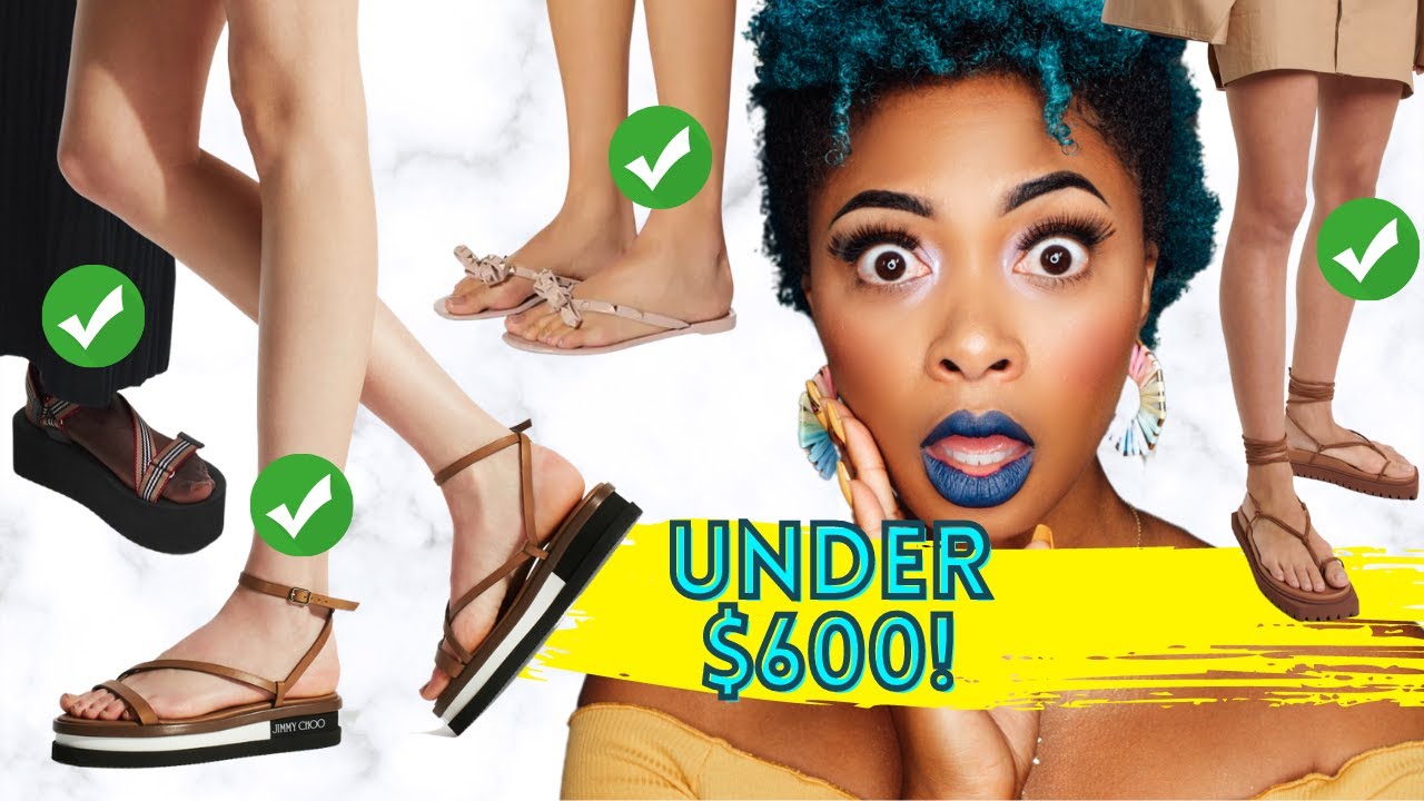 Luxury Designer Summer Sandals ALL Under $600! *Jimmy Choo, Tory Burch, Zimmermann, & More!*
