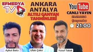 16.05.2024 Perşembe Antalya Ankara At Yarışı Altılı Ganyan Tahminleri