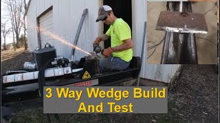 3 Way Log Splitter Build, Testing And Breaking