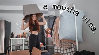 MOVING OUT OF MY STUDIO! | moving vlog #1
