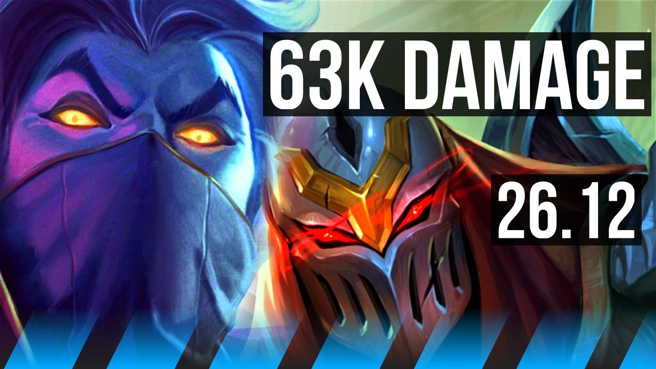 KASSADIN vs ZED (MID) | 63K damage | BR Challenger | 26.12 - YouTube