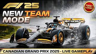 F1 25 Career Mode | Canadian Grand Prix Race Highlights + Overtakes!