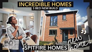 3 bed STYLISH New Build OPEN-PLAN Home | House Tour UK CONSILIO Spitfire Homes Thompson Show home.
