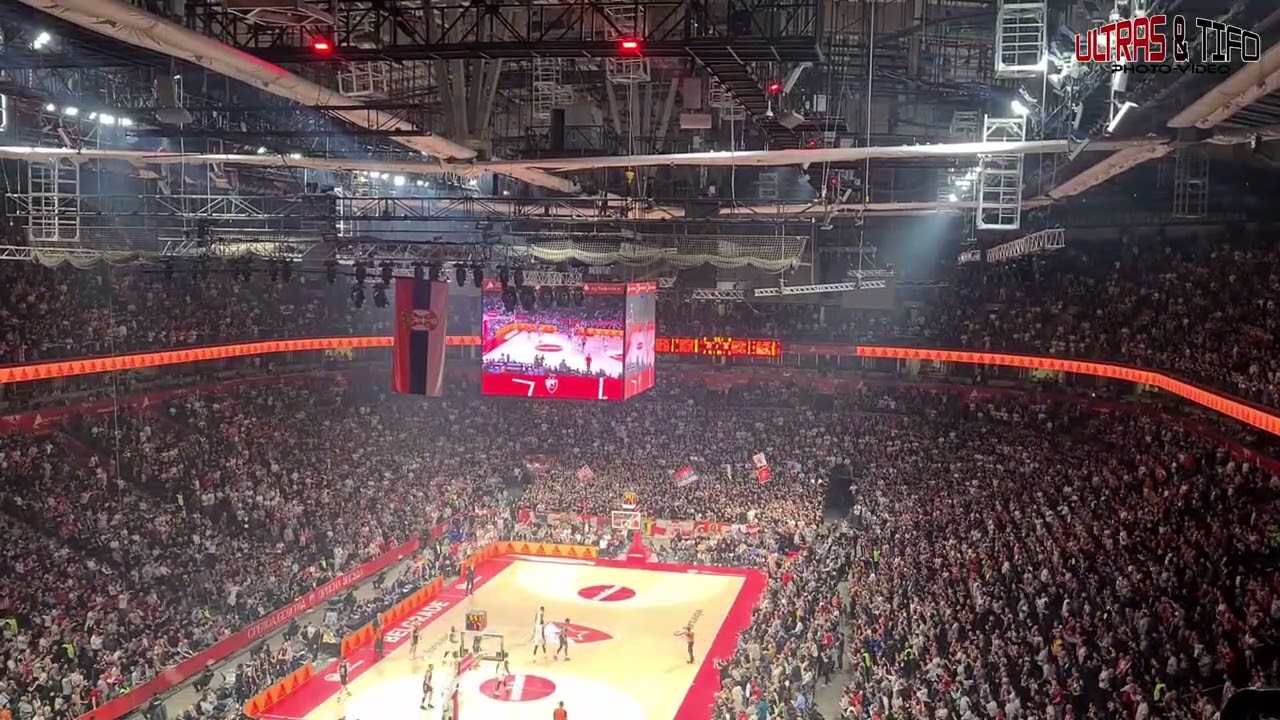 SRB: KK Crvena Zvezda Belgrade - Bayern Munich [Fans, Basketball]. 2026-03-06