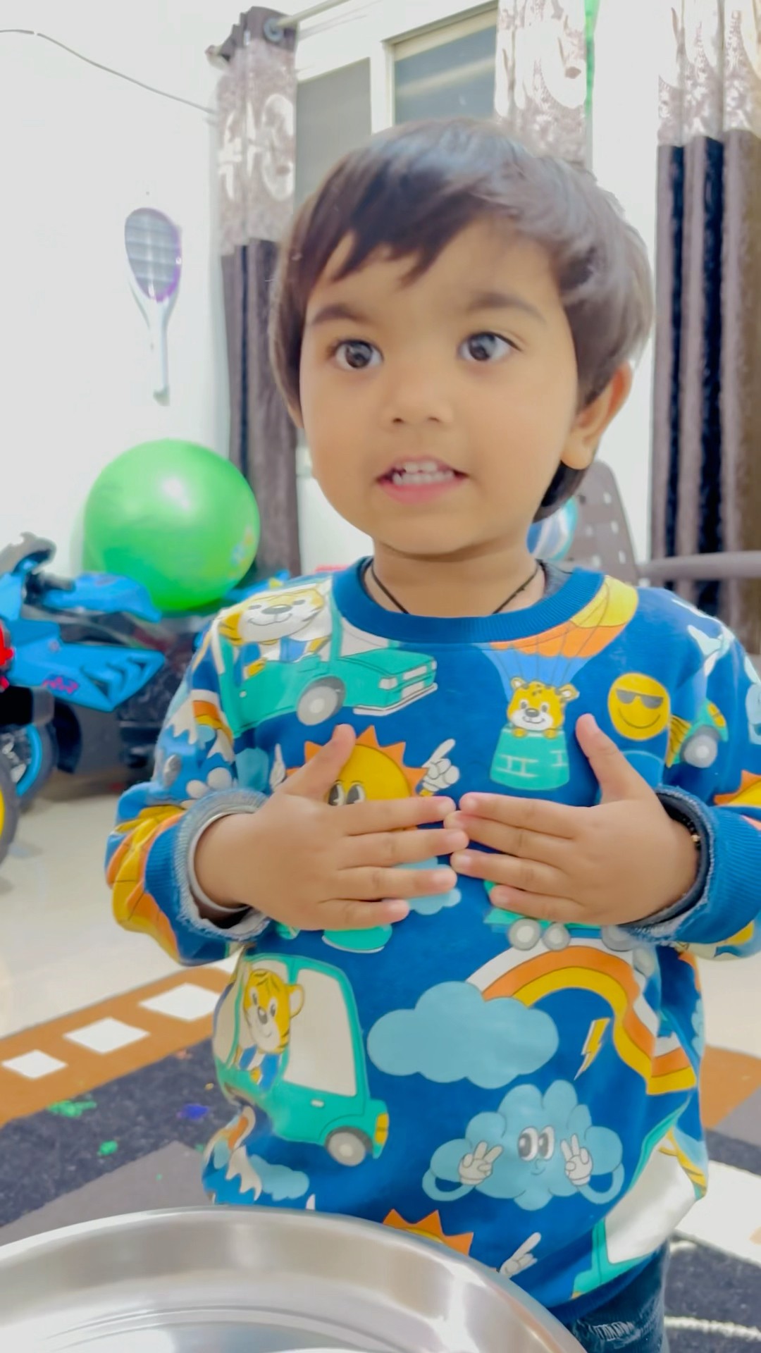 Kashvi ne banai Roti ?