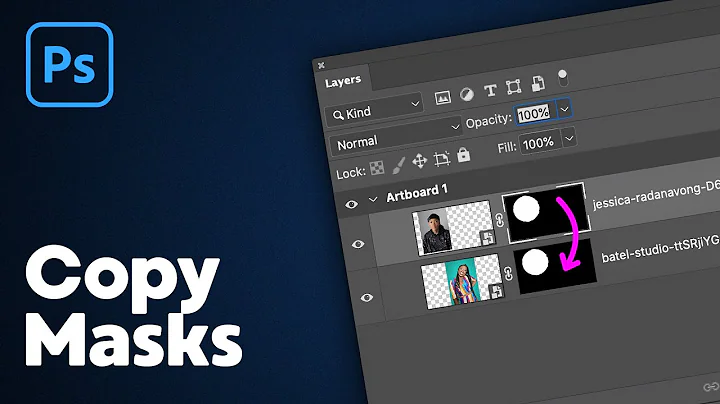 How to copy a mask to another layer in photoshop? (2024)