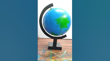 Globe model for school project #shorts #earth