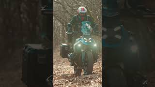 BMW R1300 GS WITH THE NEW OUTBACK EVO  #motorcycle #bmwr1300gs #youtubeshorts #outback #mototurismo
