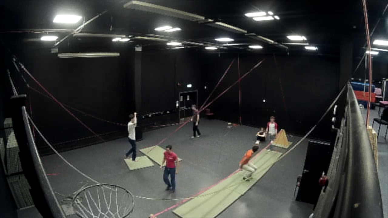 UoY Indoor Slackline Session YouTube