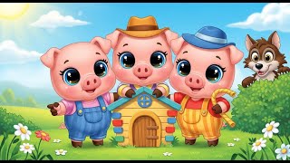 Three Little Pigs Fairy Tale For Kids Giggle Tunes Tv