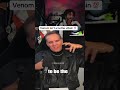 Yall are crazy bro😭#reaction #venom #comics #marvel
