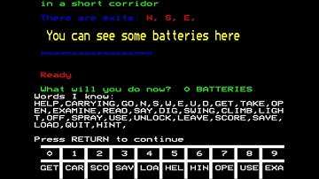 Haunted House (hack) for the BBC Micro