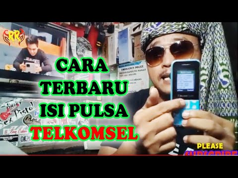 Cara aman top up atau isi pulsa menggunakan SMS Banking BCA. 