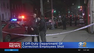 2 off-duty Department of Correction workers shot at Queens bar
