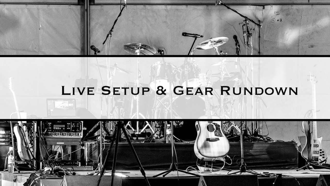 Live setup & Gear rundown | The Eastern Line - YouTube
