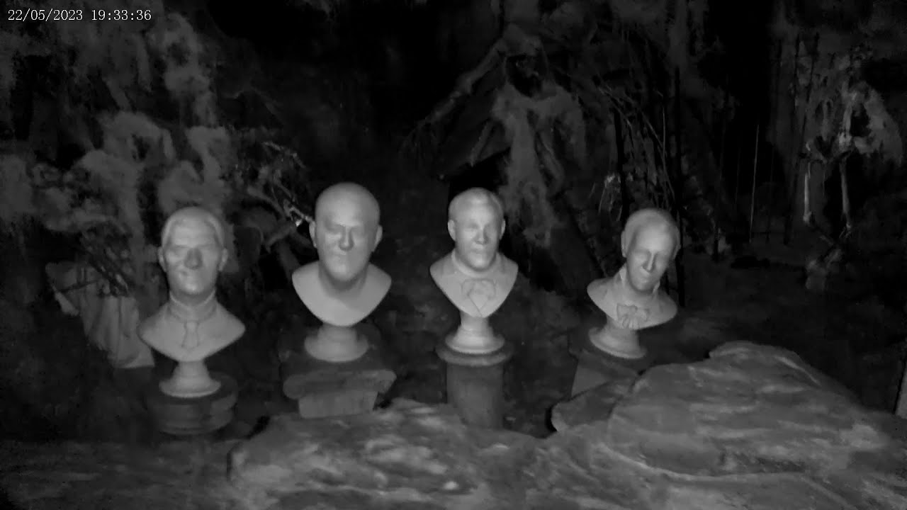 Disneyland Paris - Frontierland - The Phantom Manor - Pov On Ride - Vision Nocturne ! [HD]