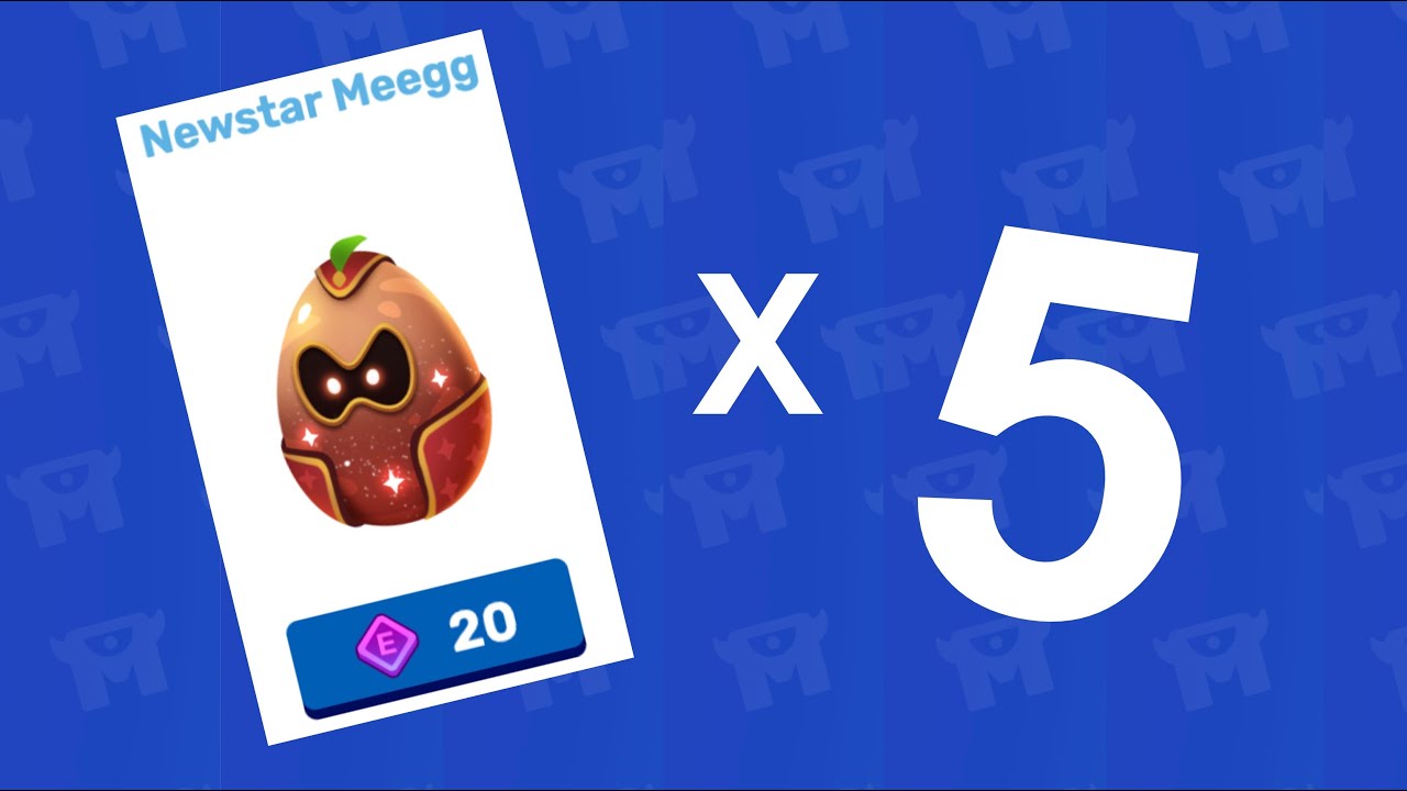 Opening FIVE NEW 20 EP Meeggs! Did I get a lvl 3? Find Out!