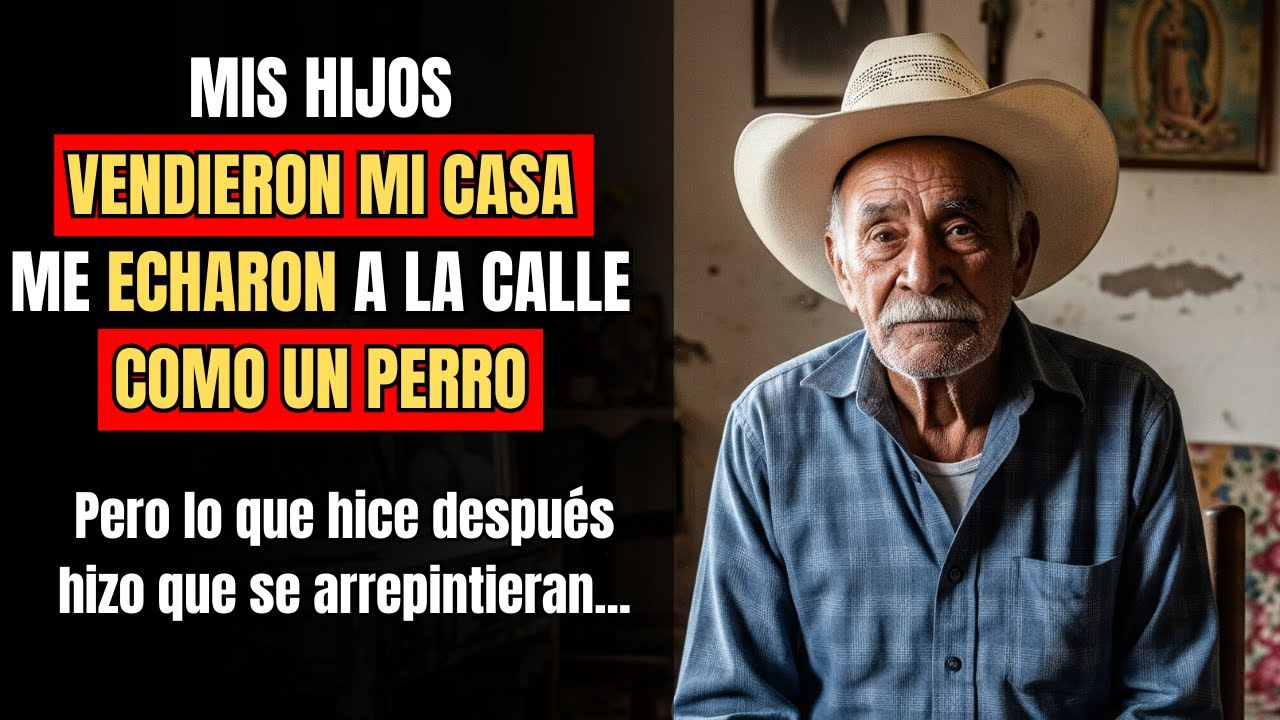 MI HIJO DIJO: 'VENDIMOS TU CASA, PAPÁ'... ME ECHARON A LA CALLE COMO UN PERRO