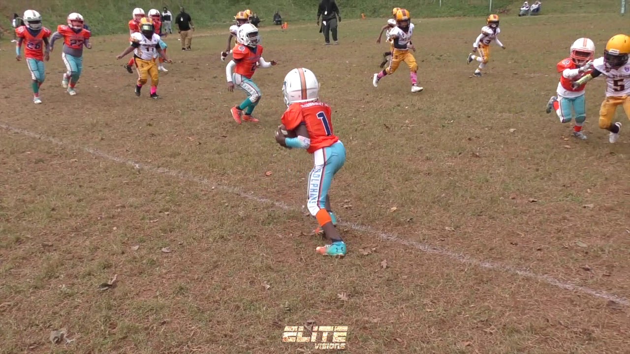 AJ McConnuighey SHOWS OUT in 7u debut for 1 McAdenville Dolphins