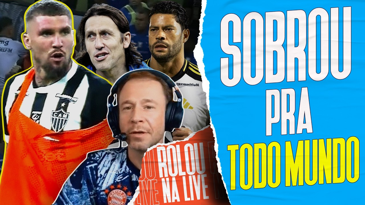 ATÉ TIAGO LEIFERT ADOROU A PORRADARIA ENTRE JOGADORES DO ATLÉTICO E CRUZEIRO | Galãs Feios