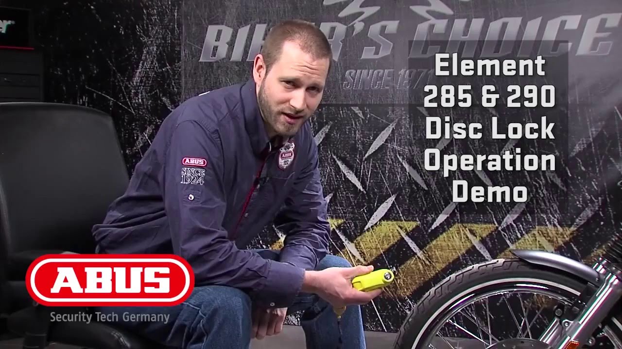 ABUS ELEMENT 285 & 290 DISC LOCK
