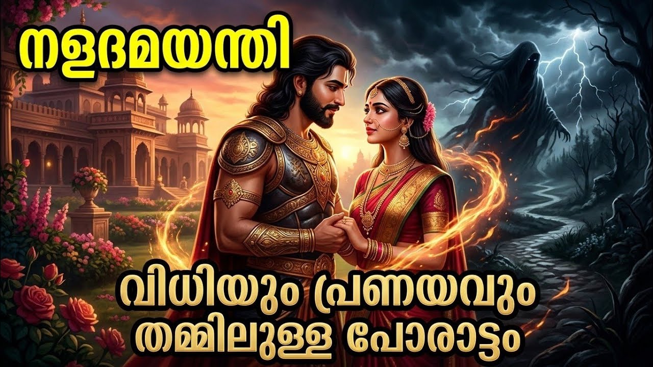 വിധിയും പ്രണയവും തമ്മിലുള്ള പോരാട്ടം! നളദമയന്തി കഥയിലെ കാണാപ്പുറങ്ങൾ! #mahabharatham 