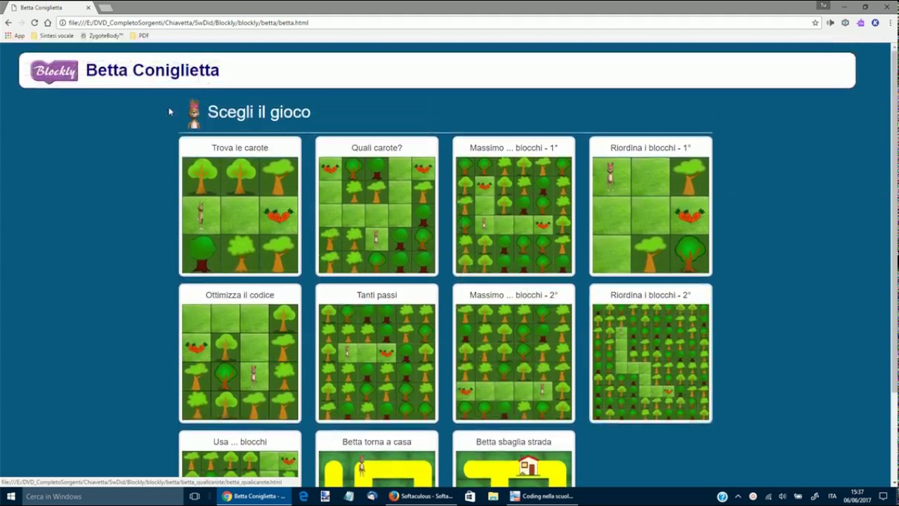 Attività di coding nella scuola primaria - YouTube