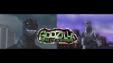 Godzilla: Unleashed (Wii) Godzilla 1954 & Mechagodzilla 1 Gameplay
