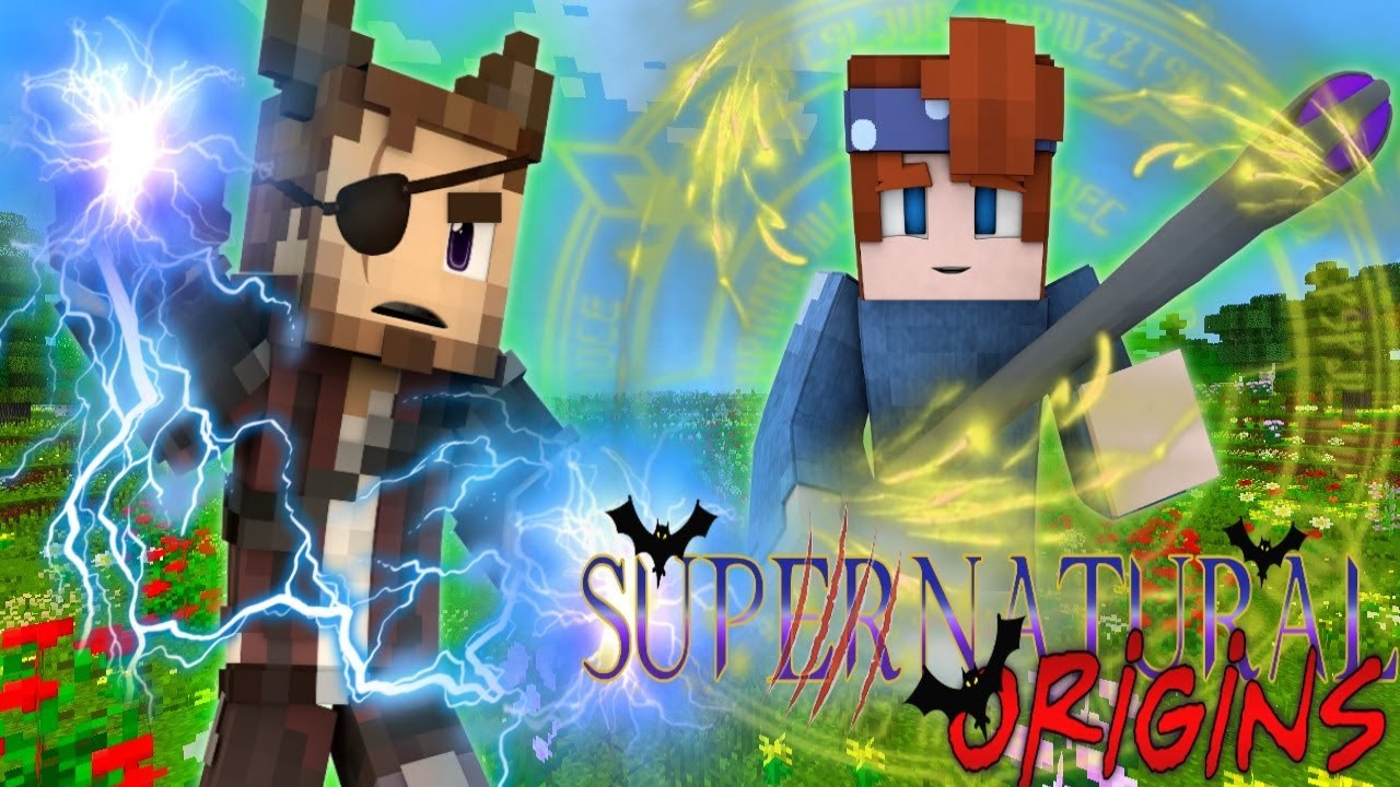 minecraft episode 14 LIGHTNING & ROOTS MAGIC! - Minecraft Supernatural Origins #8 (Werewolf Modded Roleplay)