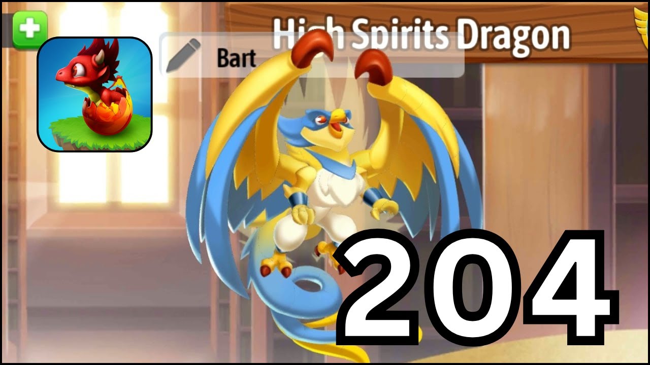 🐉 Dragon City: Mobile Adventure Part 204 | Unlock High Spirits Dragon! ❄️🔥