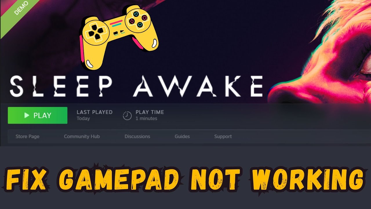 How To Fix Controller or Gamepad Not Working In SLEEP AWAKE - YouTube