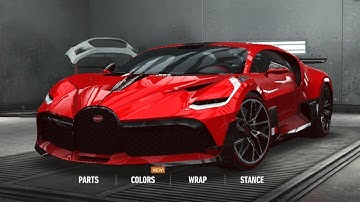 NFS: No Limits • Bugatti Divo Rival Race + Modshop