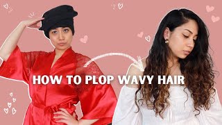 HOW TO PLOP WET HAIR WITH A TSHIRT // trying out viral tiktok hair trends (fail or success? 🤔🤔🤔) screenshot 2
