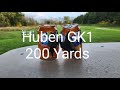 Extreme  long range  huben gk1 pistol shots 100 and 200 yards