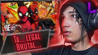 React Todo Mundo Odeia O Neko Spider-Neko E Anipool Blue Kaisen Z Titulo Gigante